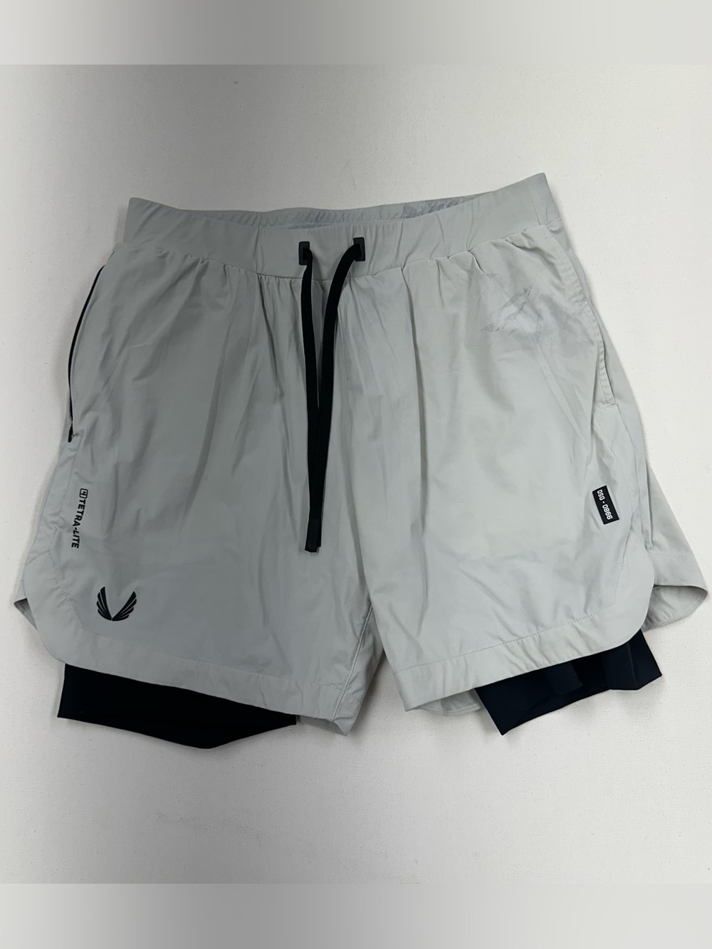 ASRV DSG-0866 Tetra-Lite Shorts Athletic Running Training Mens Medium 7" Lined